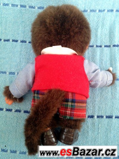 Stará hračka Mončičák - Monchhichi - Sekiguchi – fotografie 3