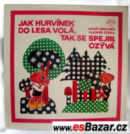 8xkus LP gramodesky pohádky Spejbl,Hurvínek,Mánička a Žeryk – fotografie 4