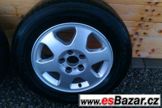 AL kola 4ks Opel Zafira+pneu 195/65/15 – fotografie 2