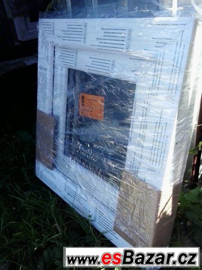 Nové PVC okno 600x450mm, bílé – fotografie 1