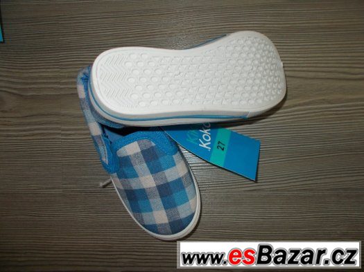 Plátěnky Plátěné boty vel.27 stélka 17,5cm – fotografie 2