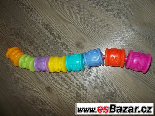 Napojovací barevné válečky/plast/ – fotografie 1