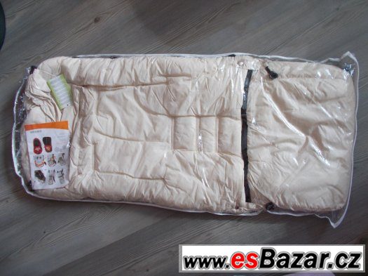 Fusak Emitex 3v1 zimní béžová barva – fotografie 3