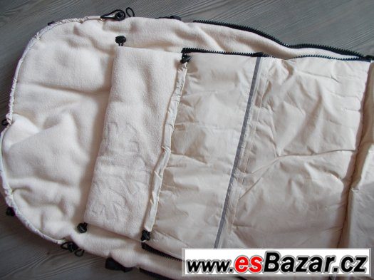 Fusak Emitex 3v1 zimní béžová barva – fotografie 5