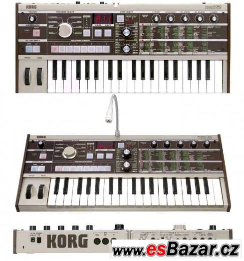 KORG MICROKORG - SYNTEZÁTOR, KLAVESY – fotografie 1