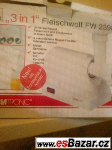 Mlýnek na maso Ciatronic FW2398 – fotografie 2