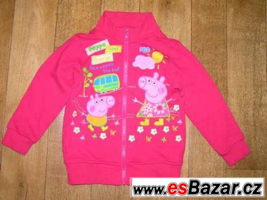 Mikina Peppa Pig červená 104 – fotografie 1