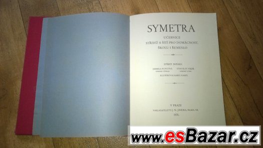 Symetra z roku 1931 Učebnice střihů a šití pro domácnost – fotografie 2
