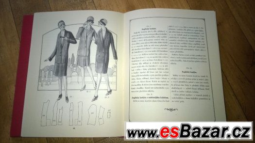 Symetra z roku 1931 Učebnice střihů a šití pro domácnost – fotografie 3