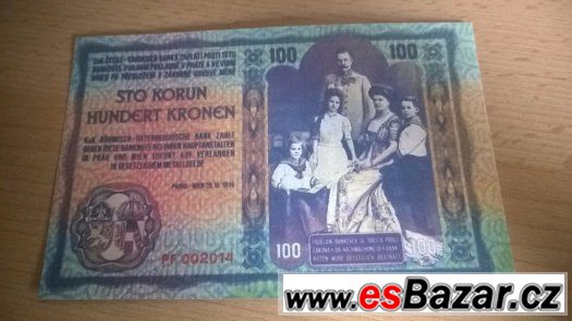 Kopie vzácných návrhů bankovek ČSR , ČSSR – fotografie 4