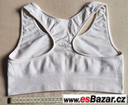 Sportovní podprsenka - střední/silná opora, udaná vel. 36/38 – fotografie 2