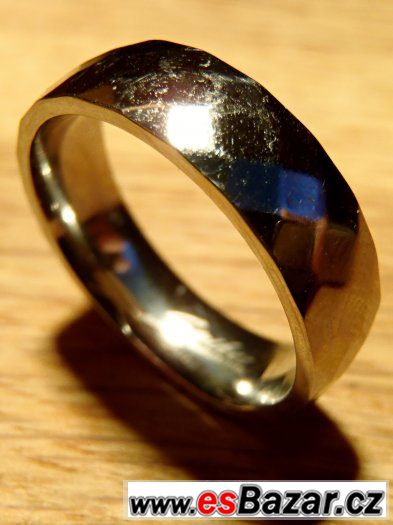 Prsten chirurg. ocel, vel. 57 mm - dámský i pánský, unisex – fotografie 2