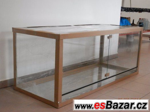 NOVÉ TERÁRIUM 200x 60x 60 cm, zabalené a připravené k transp – fotografie 1