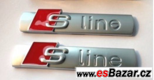 Audi Sline logo sada 2Ks – fotografie 1