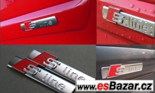 Audi Sline logo sada 2Ks – fotografie 2