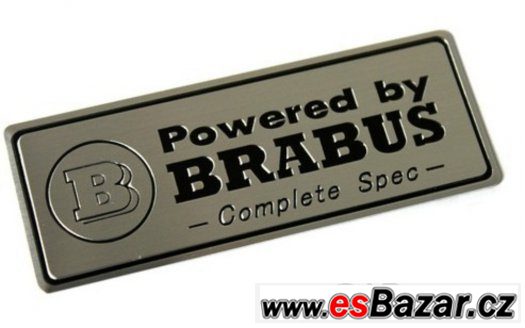 Powered by Brabus plaketa – fotografie 1
