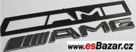 AMG Mercedes Benz  logo na kufr – fotografie 1