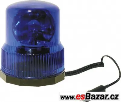 Modrý maják na 12V
