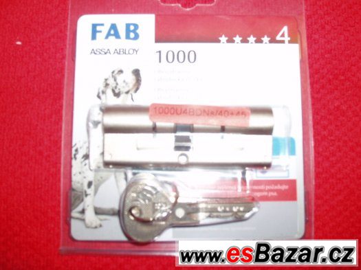 Prodám bezpečnostní vložku FAB 1000U4BDNs/40+45 – fotografie 1