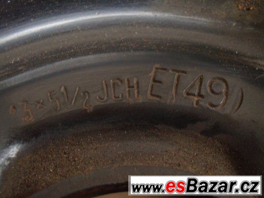 Opel disky 13" 4x100 5 1/2" ET49 – fotografie 2