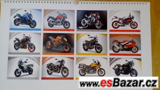 Velký nástěnný kalendář: Motorky 2016 - novinka – fotografie 2