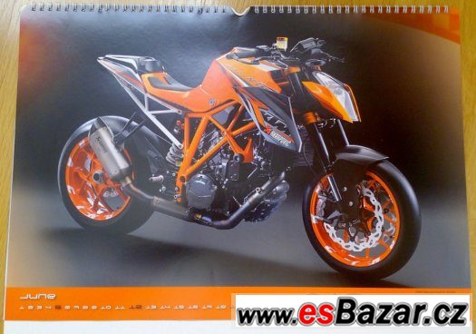 Velký nástěnný kalendář: Motorky 2016 - novinka – fotografie 3