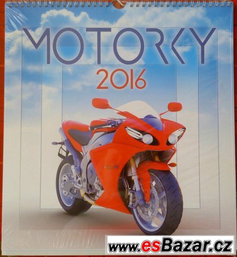 Nástěnný kalendář: Motorky 2016 - skvělý dárek – fotografie 1