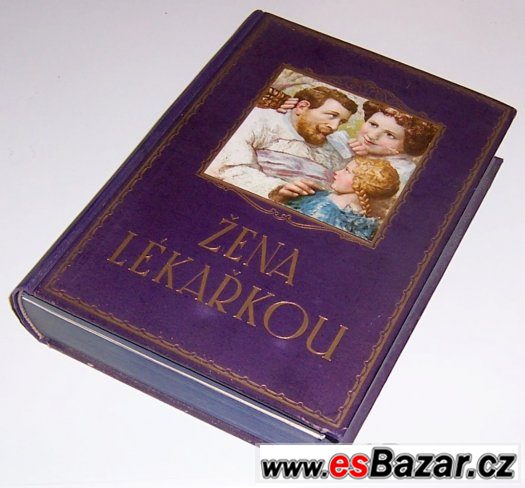 Nádherná starožitná kniha Žena lékařkou, rok 1923 – fotografie 2