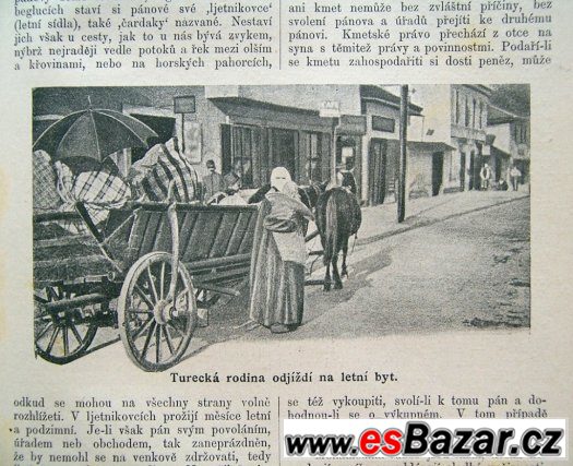 Svázaný časopis Obzor, ročník 1906 – fotografie 3