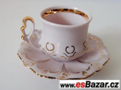 růžový porcelán - miniatura