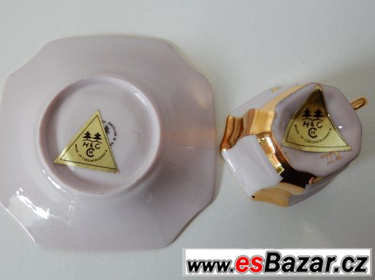 růžový porcelán - sběratelská miniatura – fotografie 2
