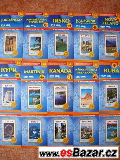 cestopisná DVD – fotografie 2
