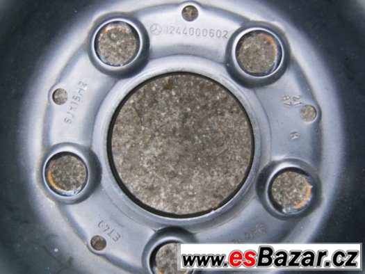 kola Mercedes rozměr 6x 15", ET 49 – fotografie 3