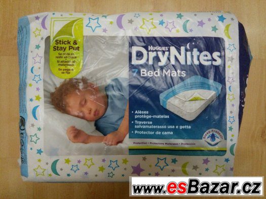 Podložky do postýlky Huggies Dry Nights – fotografie 1