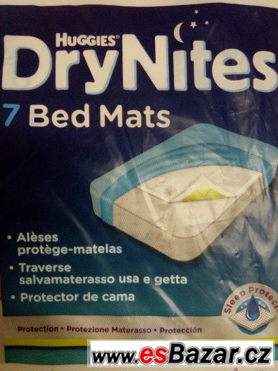 Podložky do postýlky Huggies Dry Nights – fotografie 2