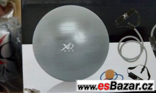 Gymnastický míč s pumpou, zn. AQ Max, průměr 55 cm – fotografie 2
