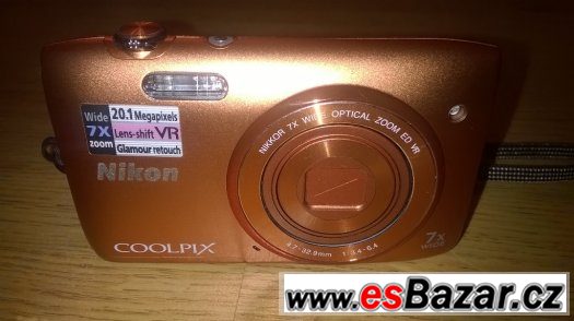 digitální fotoaparát Nikon COOLPIX S3500 – fotografie 1