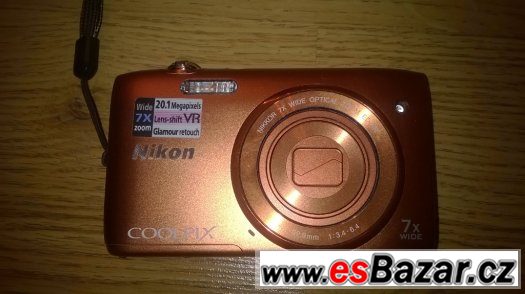 digitální fotoaparát Nikon COOLPIX S3500 – fotografie 5
