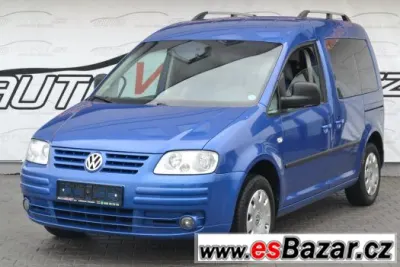 Prodám VW Caddy 1,9 TDi LIFE, 7 míst, NAVI,klima, POCTIVÉ KM