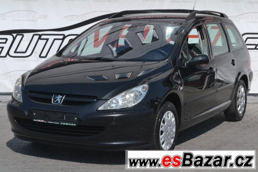 Prodám Peugeot 307 1.6i klima, el. okna, serviska,POCTIVÉ KM – fotografie 1