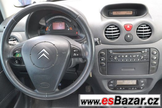 Proám Citroën C3 1.4i EXCLUSIVE,klima, serviska,POCTIVÉ KM – fotografie 5