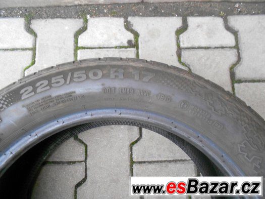 Zimní pneu 4x Continental 225/50/17 celá sada – fotografie 3