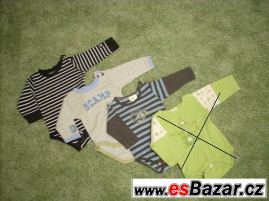 BODY a OVERALY 0-3M (i jednotlivě) – fotografie 4