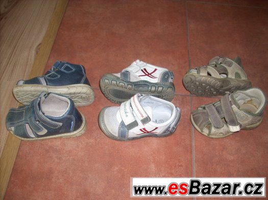BOTY - SANDÁLE - BAČKORY vel. 21 a 22 – fotografie 3