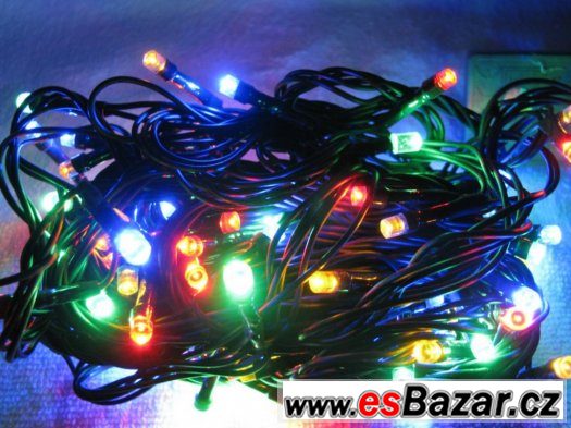VÁNOČNÍ ŘETĚZ-OSVĚTLENÍ 100 LED, 8.5M – fotografie 2