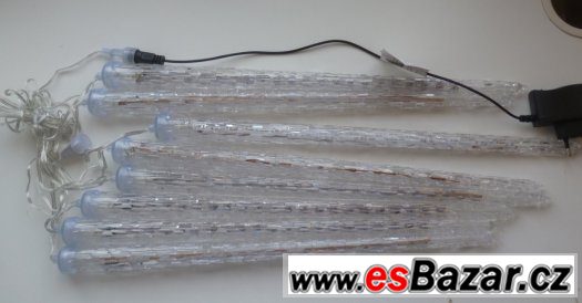 LED rampouchy 5V, 50cm s efektem padajícího sněhu - pro venk – fotografie 2