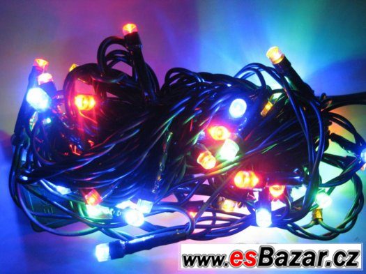 VÁNOČNÍ ŘETĚZ 50 LED,   5M – fotografie 3