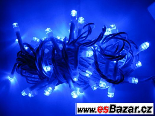 VÁNOČNÍ ŘETĚZ 50 LED,   5M – fotografie 4