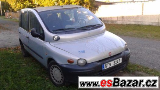 Fiat Multipla 1.6 STK platná EKO placeno. – fotografie 4