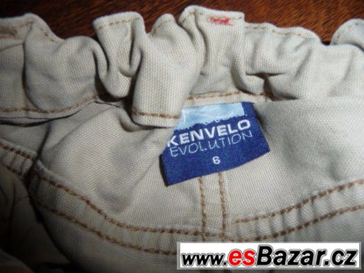 2 x kalhoty, rifle  vel. 116 zn. Kenvelo délka 64 cm – fotografie 3